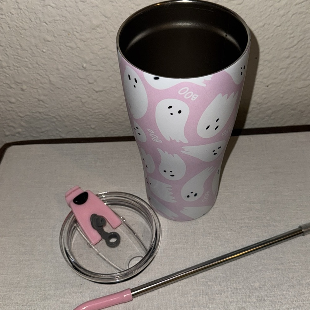 Pink Ghost Tunbler 30oz - Picture 5 of 6